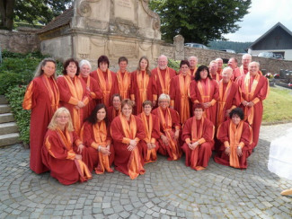 Gospelchor-Gruppenbild