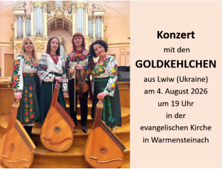 Konzert am 4.ten August